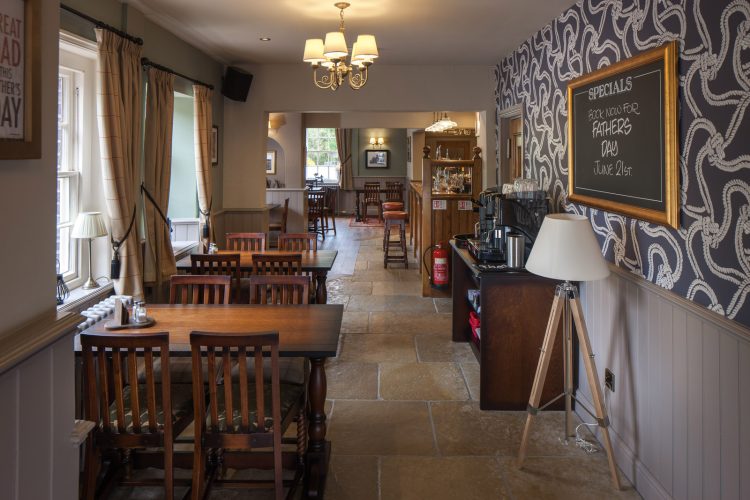 The Knot Inn pub and restaurant Interior photography by Gareth Walker - Staffordshire Professional Commercial Architectural Photographer