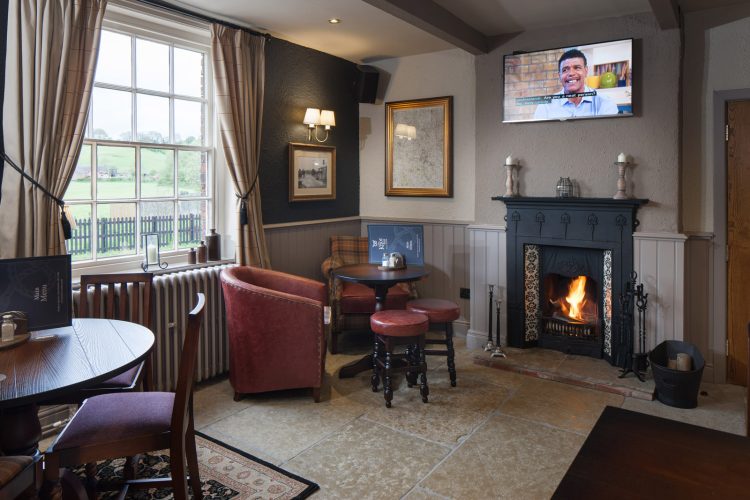 The Knot Inn pub and restaurant Interior photography by Gareth Walker - Staffordshire Professional Commercial Architectural Photographer