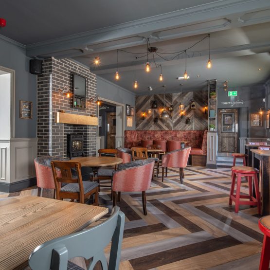 The Railway pub and restaurant Interior photography by Gareth Walker - Staffordshire Professional Commercial Architectural Photographer